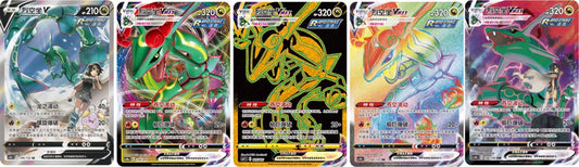 Pokemon S-Chinese Rayquaza Collection set